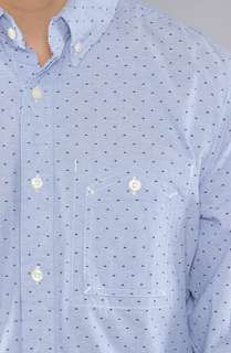   Buttondown Shirt in Blue  Karmaloop   Global Concrete Culture