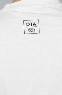DTA The Keyhole Tee in White  Karmaloop   Global Concrete Culture