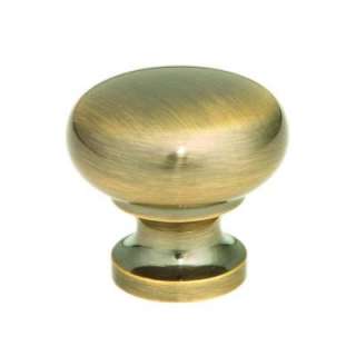 Giagni Antique Brass 1 1/4 In. Round Knob (Pack of 50) KB 6BR 7 50 at 