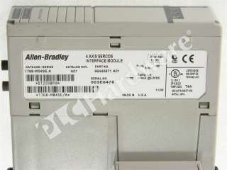 Allen Bradley 1768 M04SE /A CompactLogix 4 Axis SERCOS Interface 