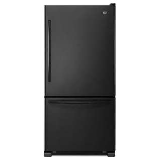   Wide Bottom Freezer Refrigerator in Black MBF1958XEB at The Home Depot