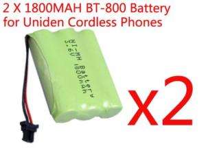1800MAH BT 800 Battery for Uniden Cordless Phones  