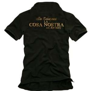   presents La Cosa Nostra Polo Shirt  Sport & Freizeit