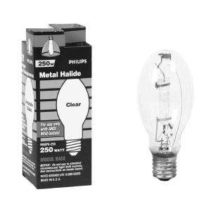 Philips 250 Watt ED28 Clear Metal Halide HID Light Bulb