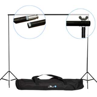 BACKDROP SUPPORT STAND PHOTO STUDIO MUSLIN KIT MS01  