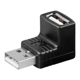 Foto des Artikels USB Adapter A Stecker  A Buchse 90° Winkeladapter