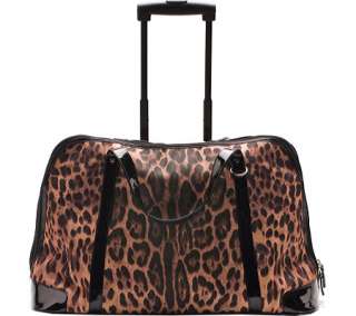 Toss Designs Congo Leopard Rolling Cabin Bag    & Return 