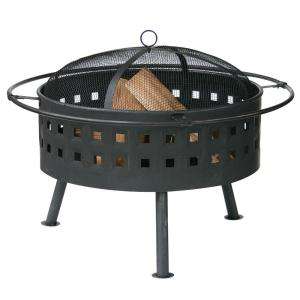 UniFlame Deep Aged Bronze Fire Pit WAD997SP at The Home Depot 