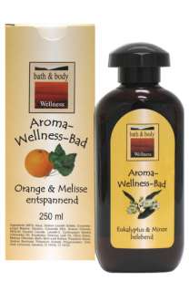Aroma Wellness Bad Orange Melisse o. Eucalyptus Minze 250ml (2,40 