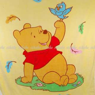 Winnie The Pooh Plush Bedding Throw Blanket Quilt 1AOO  