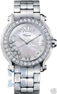 NEW Chopard Happy Sport 7 diamonds Lady Watch 27847820  