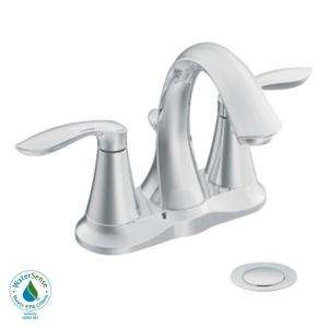Buy a MOEN Eva 2 Handle High Arc Bathroom Faucet in Chrome (6410) from 