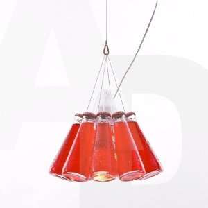 Campari Light Pendelleuchte rot/Größe 1/Abhängungslänge 155cm 