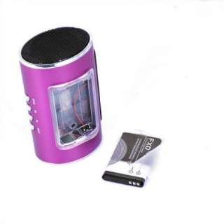 Rechargeable USB TF Card FM Speaker  Media Player PC  