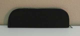 RANDALL KNIFE CASE with EMBROIDERED LOGO   14   Black Canvas   NEW 
