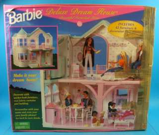 Barbie Doll Deluxe Dream House #18638 Mattel Toy Dollhouse w 