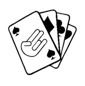 The Shocker Aufkleber Karten Poker AS KULT Tuning Styling Auto 