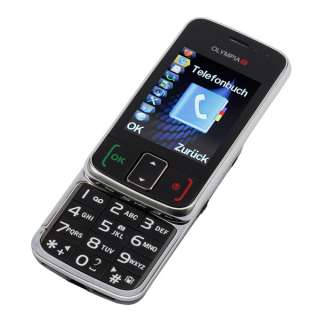 produktbeschreibung olympia dual sim handy brio slider mobiltelefon 