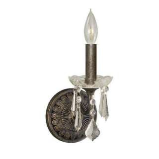 World Imports 1 Light Wall Sconce in Flemish WI848106 at The Home 