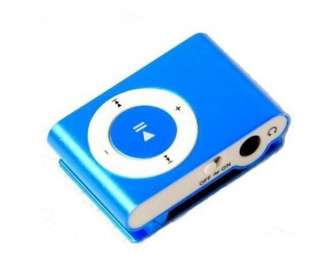   5pcs/lot Clip Metal Mini USB Music Media  Player 8 Color  