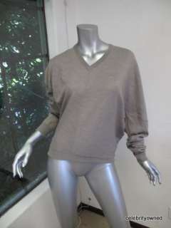 NWT Martin Margiela Brown Stripped Sweater $695 S  