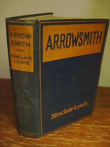 RARE 1st/3rd Edition ARROWSMITH Sinclair Lewis PULITZER  
