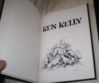 The Art of Ken Kelly 1/500 with original sketch 1990  