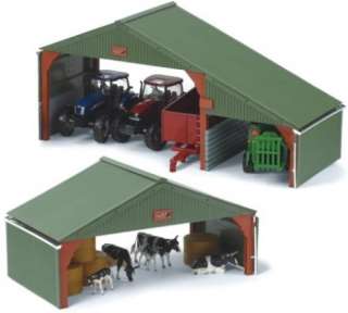 Britains Farm Buildings Set 40973 Model Toy Farm Shed 132 Scale NEW 