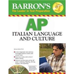 com Barrons AP Italian Language and Culture with Audio CDs (Barron 