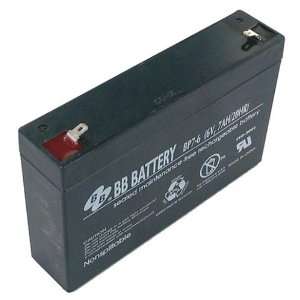  Battery Biz Inc. 6 Volt 7 Ah SLA UPS Battery Electronics