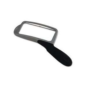 Bausch and Lomb 813376 2X Rectangular Handheld Magnifier with Acrylic 