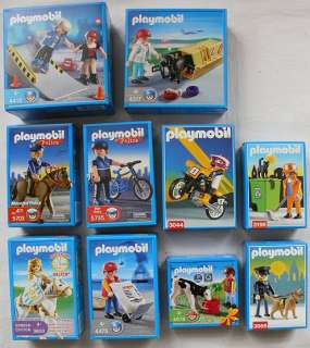     10 Packungen   Skater, Polizei, Ritter, Motorrad . OVP  