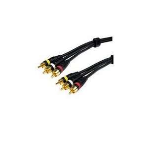  Cables Unlimited 15ft Pro A/V Series Composite A/V Cables 