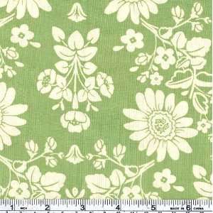  45 Wide New Traditions Daisy Sage Fabric By The Yard 