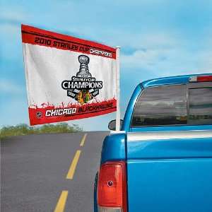   Stanley Cup Champions Car Flag by Rico 