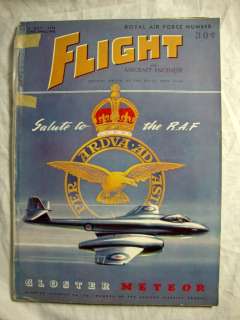   Flight and Aircraft Engineer July 6, 1950 Salute to RAF