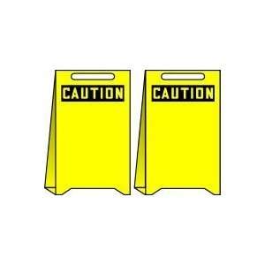  Reversible Fold Ups, Yellow, CAUTION / CAUTION