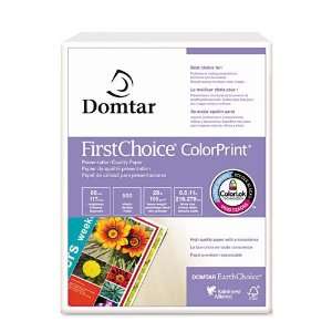 Domtar  First Choice Copy/Laser/Inkjet Paper, 98 Brightness, 28lb 