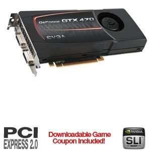  EVGA GeForce GTX 470 w/FREE JustCause 2 Game: Electronics