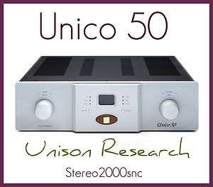UNISON RESEARCH UNICO 50 AMPLIFICATORE Integrato mosfet Verstärker 