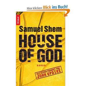 House of God  Samuel Shem Bücher