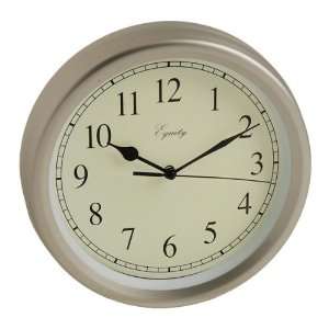  Equity by La Crosse Technology Wall Clock   8, Brushed 