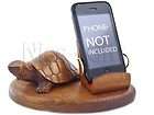 TURTLE Wooden Holder Stand For ANDROID IPOD IPHONE GALA
