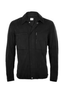 Black Press Stud Over Shirt by CP Company   Black   Buy Jackets Online 