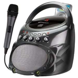 best dvd karaoke player on Emerson DVD CDG Karaoke Player Sound Machine Sing Song SD USB Data