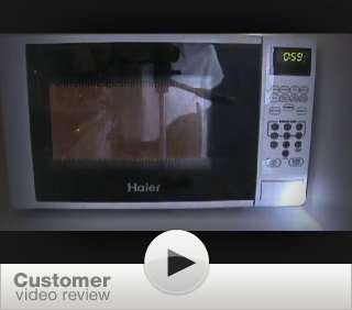   Customer Reviews: Haier MWM0701TW 700 Watt Countertop Microwave, White