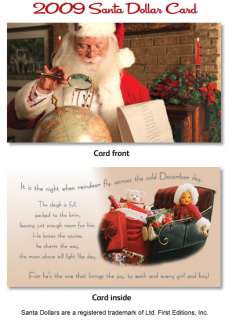 Santa Dollars™ are the perfect gift for all those special people on 