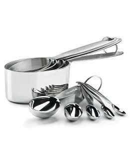 Cuisipro Measuring Cups & Spoons, Stainless Steel 9 Piece Set 