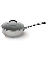 Calphalon Chefs Pan, Simply Stainless Steel 1 Qt.