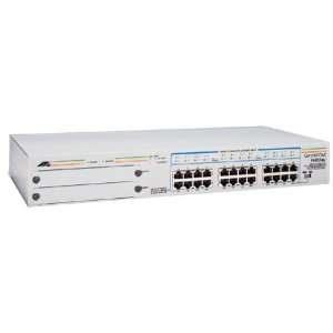  Allied Telesyn 24 Port 10/100 Stackable Hub With Switch 